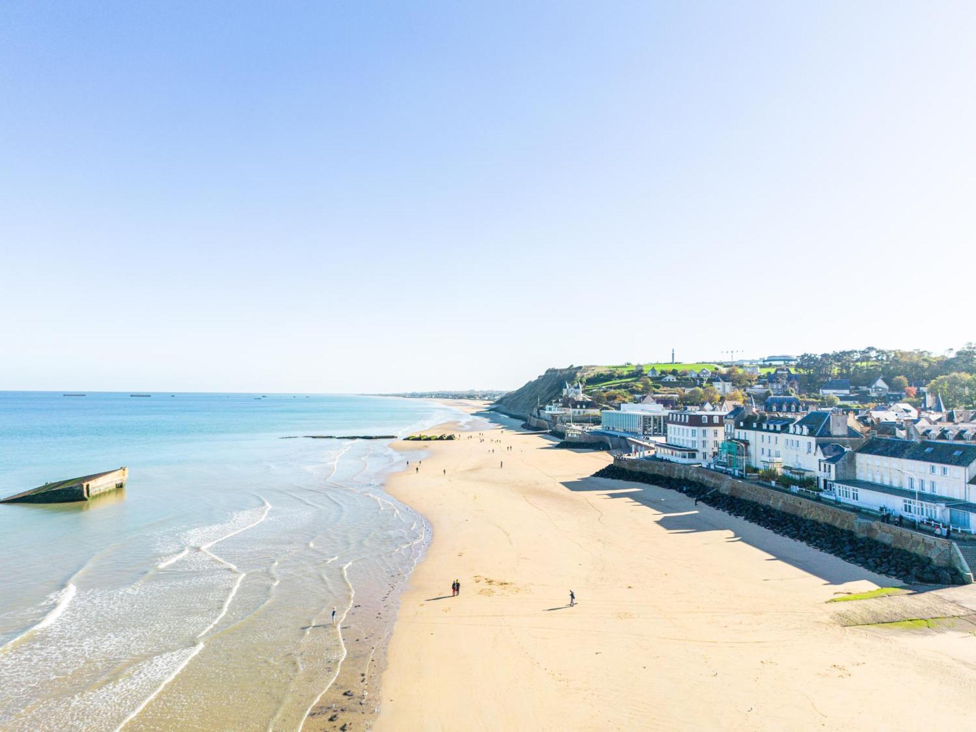 Villa Bellevue 10 Personnes Arromanches-les-Bains Bagian luar foto