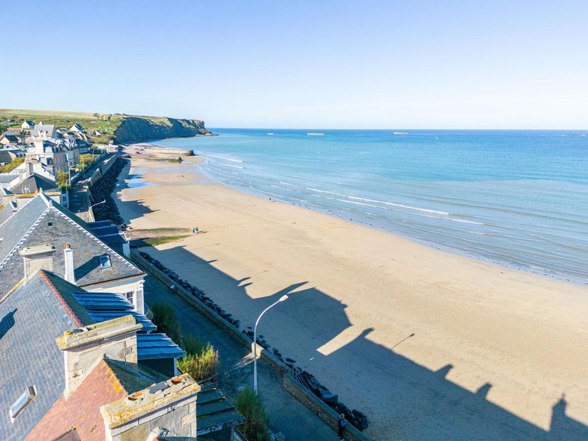 Villa Bellevue 10 Personnes Arromanches-les-Bains Bagian luar foto
